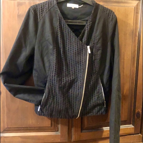 Calvin Klein Blazer Moto Style Size Medium - Picture 1 of 9